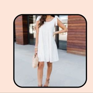 Pinklily Lifetime Of Joy WHITE dress - small